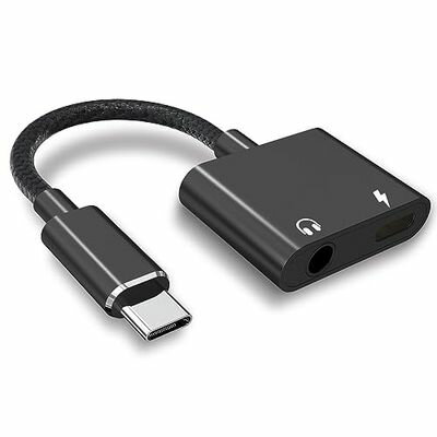 USB Type-C to 3.5 mmyMFiFؕizUSB-C to AuxI[fBIhOP[u ϊA_v^[ 3.5mm 2in1 }[d  ʘb R y ҃P[u `bvgalaxy/Xperia/Google pixel/iPad/iPad Pro/Android/Type CȂǋ@ɓKp ^CvC CzϊP[u