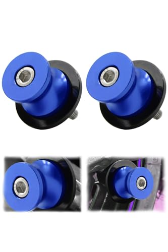 スタンドフック 汎用 ホンダ スズキ 車用 リア スタンド フック M8 8mm ボルト 左右 2個セット M8 (ブルー)