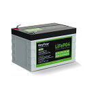 RoyPow 12V 12Ah リン酸鉄リチウムイオンバッテリーLiFePO4 電動リール用バッテリー 3500サイクル BMSバッテリシステム内蔵 子供用スクーター、RV 魚群探知機、ソーラーシステム、UPSなどに対応