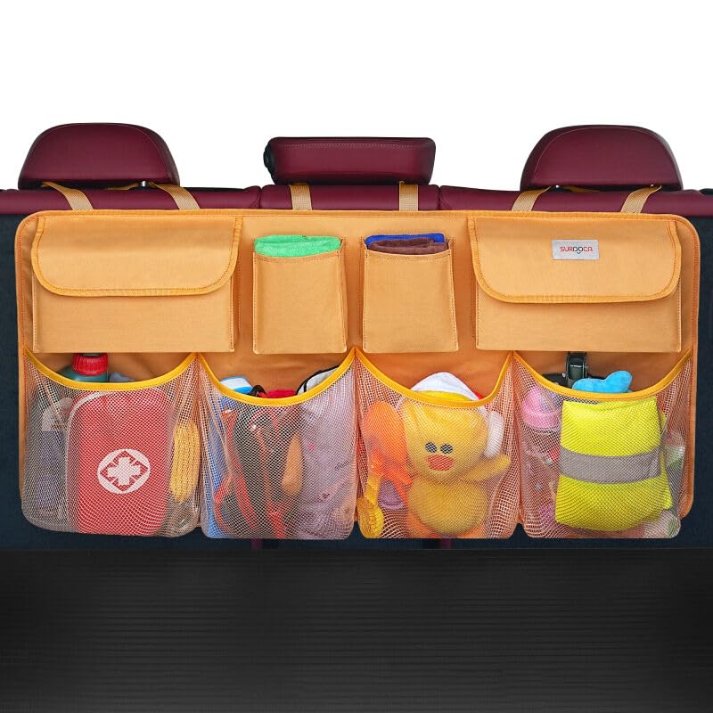 SURDOCA Car Boot Organizer, 4th Gen [8 Upgrades - XL] Super Capacity A...
