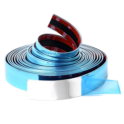 メッキテープ メッキモール マルチモール 【シルバー/幅：6mm〜30mm/長さ：3m、5mから選択可能】 モー..