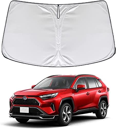 トヨタ RAV4 フロントサンシェード RAV4 サンシェード フロント トヨタ RAV4 50系フロントサンシェードトヨタ RAV4 フロントサンシェード 50系遮光フロントシェイド TOYOTA RAV4 50系 MXAA5# AXAH5# 2019年4月-現行 トヨタ RAV4 50系 に適用 フロントサンシェード 車用サ