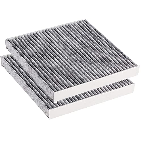 ホンダ車 N BOX JF1/JF2 N-ONE JG1/JG2 N-WGN JH1/JH2 フィット アクティ 車用 エアコンフィルター N-BOX N ONE N WGN 特殊5層構造 活性炭入り 交換用 ウィルス 排ガス 抗菌 抗カビ をブロックの超高機能 他 適合品番80291-TY0-941等 (2個）