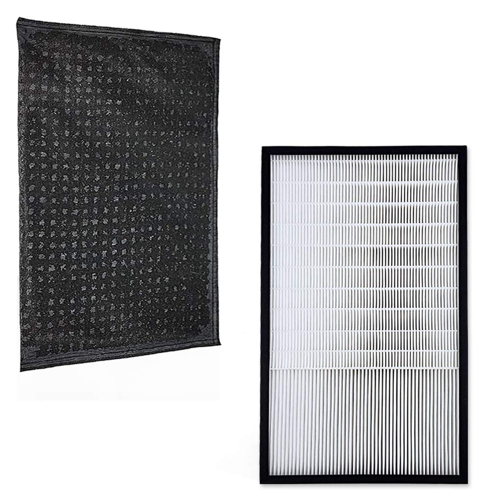 HOUQUA F-ZXLP90 集塵フィルター と F-ZXLD90 脱臭フィルター 加湿空気清浄機 F-VXS90 F-VXS70 F-VC70XS F-VX...