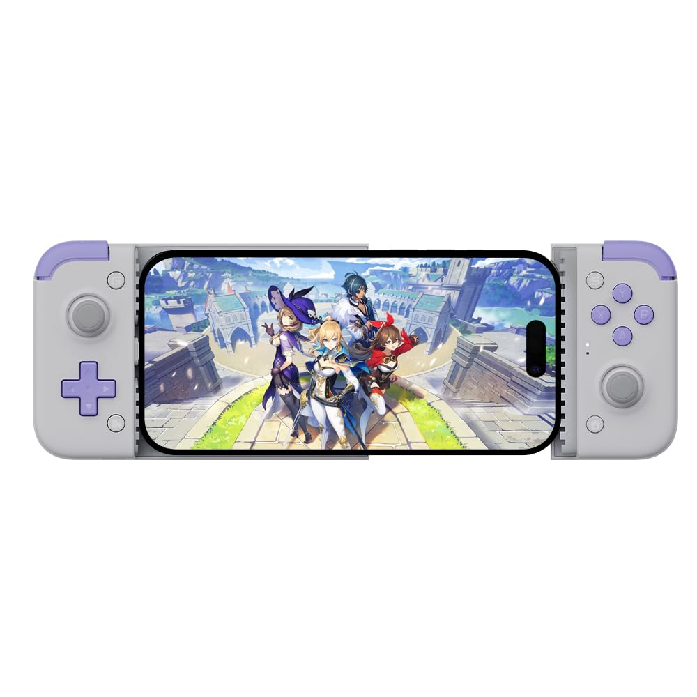 商品情報商品の説明主な仕様 【幅広い互換性】GameSir X2s Type-CはiPhone 15シリーズ、Android、HarmonyOSとのシームレスな連携のために設計され、幅広いデバイスに共通の互換性を確保します。 カメラモジュールとの互換性が強化され、長さ110mmから168mmまでの携帯電話とコントローラーと互換性があり、幅に制限はありません。br【可動式Type-Cポート】GameSir X2s Type-Cはゲーム体験を向上させます。 最先端の可動式Type-Cポートは、ゲームデバイスとの信頼性の高い接続を確保し、比類のないスムーズさと信頼性を提供します。 乱雑なケーブルと面倒な切断にさようなら - 電源を差し込むだけで、自信を持ってゲームに浸ります。br【ホール効果スティックとトリガー】ホール効果スティックは、360°シームレスな精密コントロールを提供し、モバイルゲーマーが求める精度と耐久性を実現します。 ホール効果アナログトリガーは、比類のない滑らかさと反応性を提供し、どんなゲームでも優位に立つことができます。br【独自のターボ機能】X2s Type-Cは簡単にターボ機能を有効にし、遅延のない高速シューティングを提供します。 キャッチ + A/B/X/Y/LB/RB/LT/RT ボタンを押して機能を設定できます。 LBとRBボタンはマイクロスイッチを採用し、電子競技の機械感をもたらします。 ターボチャージャー機能もサポートし、遅延のない高速発射を実現。最大300万クリックの耐久性を持つこのボタンは、指を解放し、敵の行き場をなくします。br【ソフトウェアでカスタマイズ可能】GameSir APPがGameSir X2s Type-C コントローラーを進化させます。 (*Android システム専用サポート) GameSir APPは、GameSir X2s Type-C コントローラーのカスタマイズと楽しさを次のレベルに引き上げる。スティックとトリガーのデッドゾーンの調整、A/B、X/Y レイアウトの変更、アナログモードとヘアトリガーモードの切り替えにより、パーソナライズされたコントローラープロファイルを作成できます。GameSir APPで簡単にデッドゾーンを0に設定することもできます。あらゆるゲームにインパルストリガーを使用しよう。br【人間工学に基づいたデザイン】 快適さと美しさを提供するグルーコーティングデザイン。 X2s Type-C は、グリップ背面にラバーコーティングを施し、ソフトで快適な感触を提供します。デュアルカラーデザインはニンテンドー2DSにインスパイアされただけでなく、あなたのユニークな美的要求にも応えます。