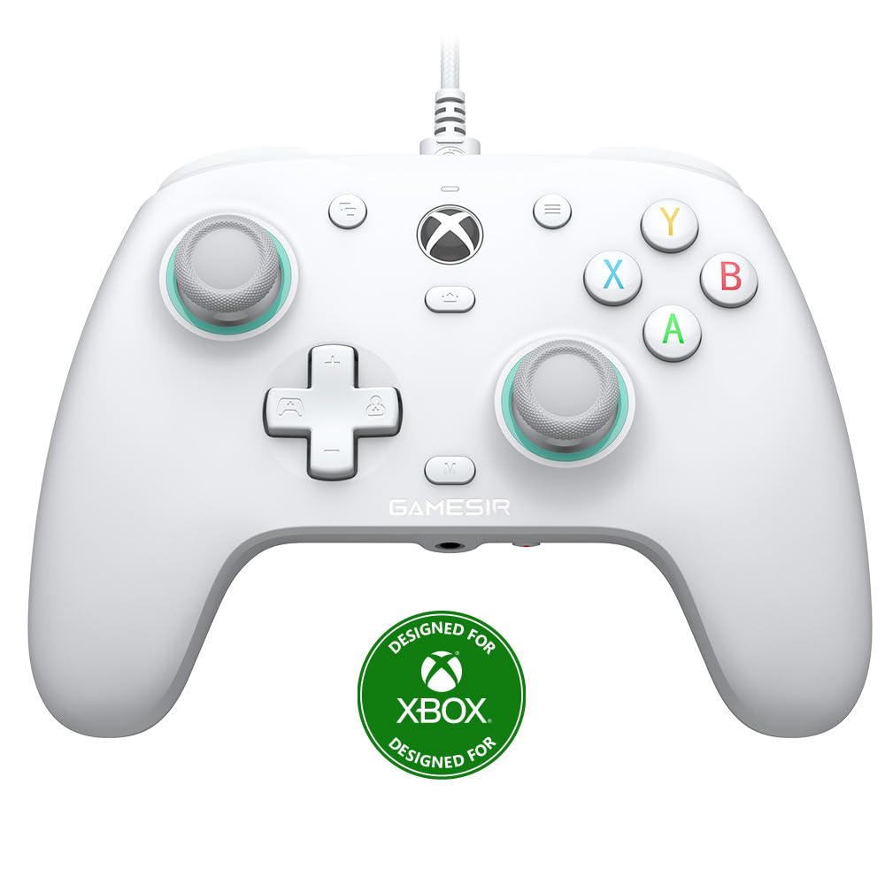 GameSir G7 SE 正式ライセンス Xbox One コントローラー Windows 10/11、Xbox One、Xbox シリーズ X/S 用ホール効果スティック付き、3.5mm イヤホン ポート付き PC ゲームパッド、プログラム可能な戻るボタン