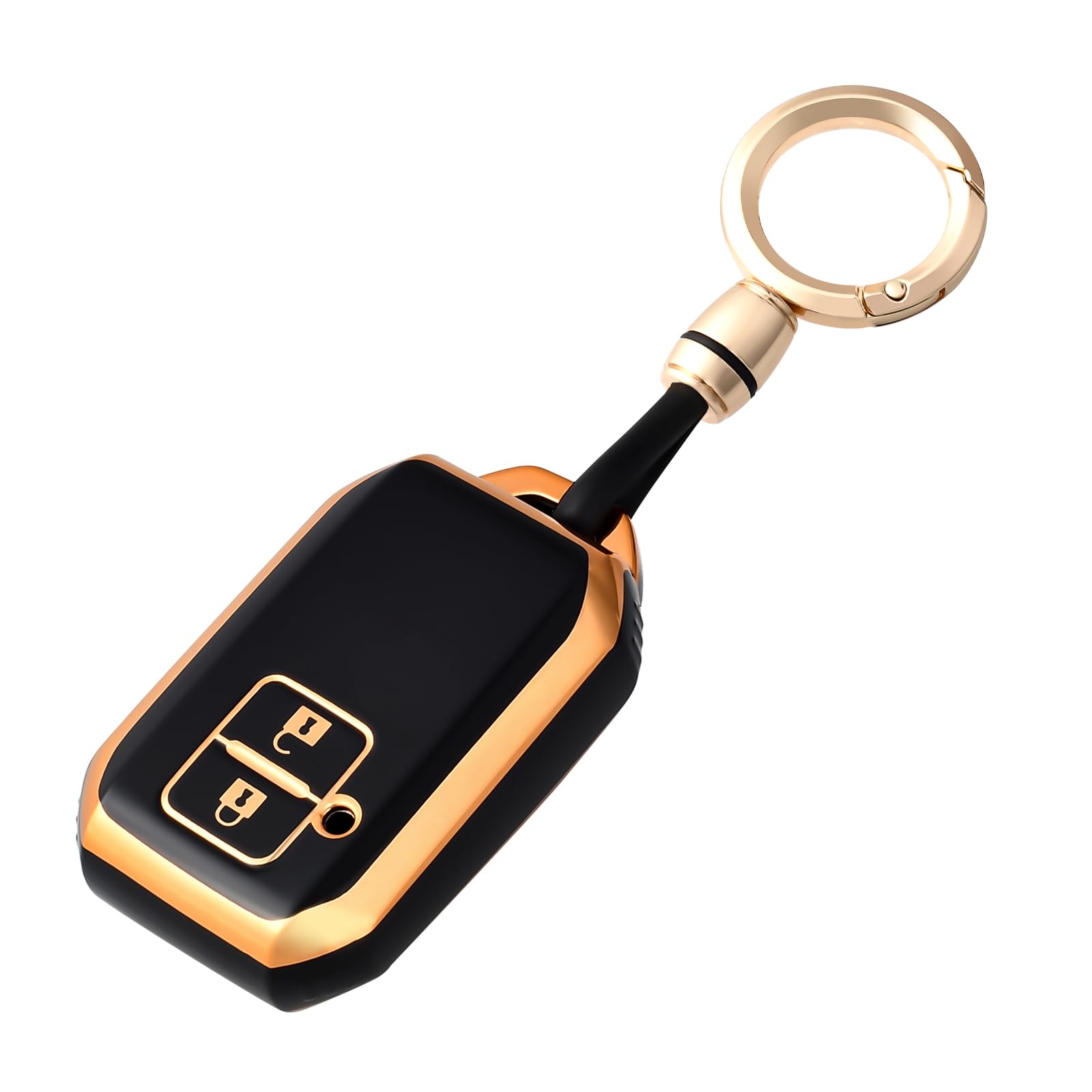 Rakuten - [OFFCURVE] SUZUKI スズキ車用 新型スイフト 新型ワゴンR スティングレー クロスビー(XBEE) 高級 TPU スマートキー ケース キー カバー スタイリッシュ 汚れ 滑り 傷 防止 2ボタン