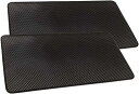 RA:YFFSFDC 超強力滑り止めマット 2枚セット 27cm×15cm 大きめサイズ 滑り止めパッド 車用 滑り止めシート 車載アクセサリー スマートフォン...