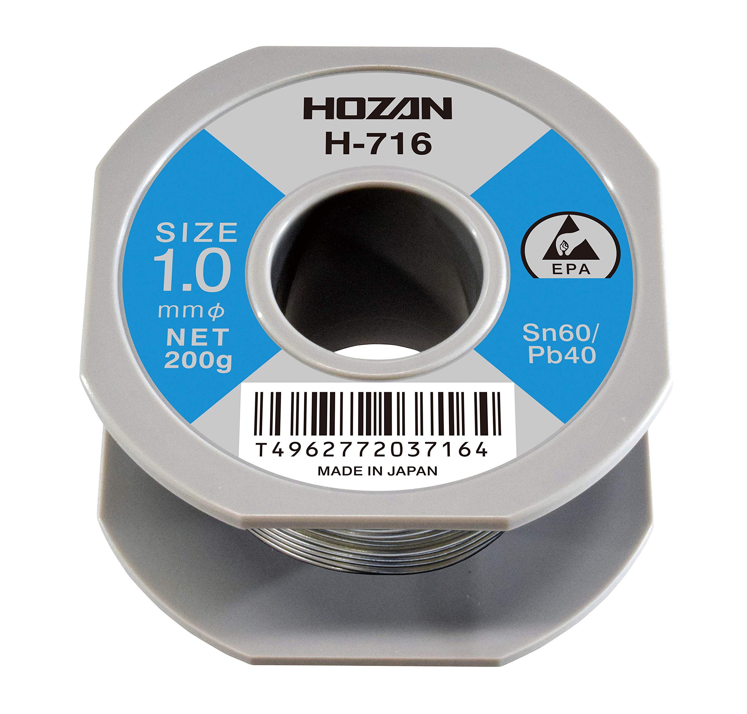 Rakuten - RA:ホーザン(HOZAN) ハンダ スズ60% 鉛40% 重量200g 長さ34m 線径1.0mmΦ H-716