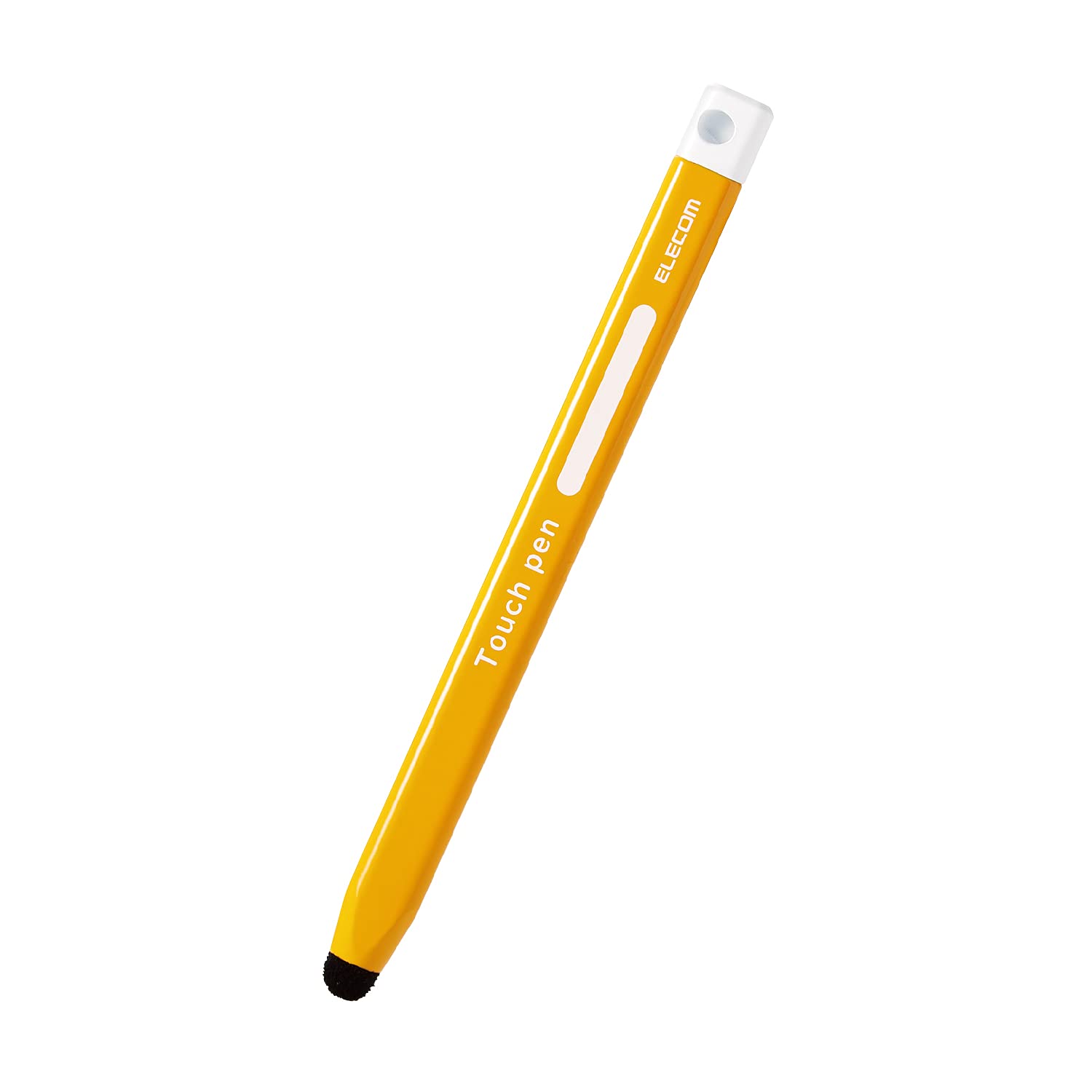 RA:エレコム タッチペン 鉛筆型 三角 太軸 超感度タイプ (スマホ・タブレット用) イエロー P-TPEN02BYL