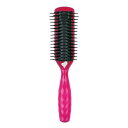 RA:貝印 KAI ヘアブラシ 静電気防止 ルビー ピンク L KQ1170