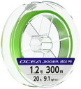 シマノ(SHIMANO) PEライン オシア ジガー MX4 300m 0.8号 ライムグリーン PL-O74P 釣り糸