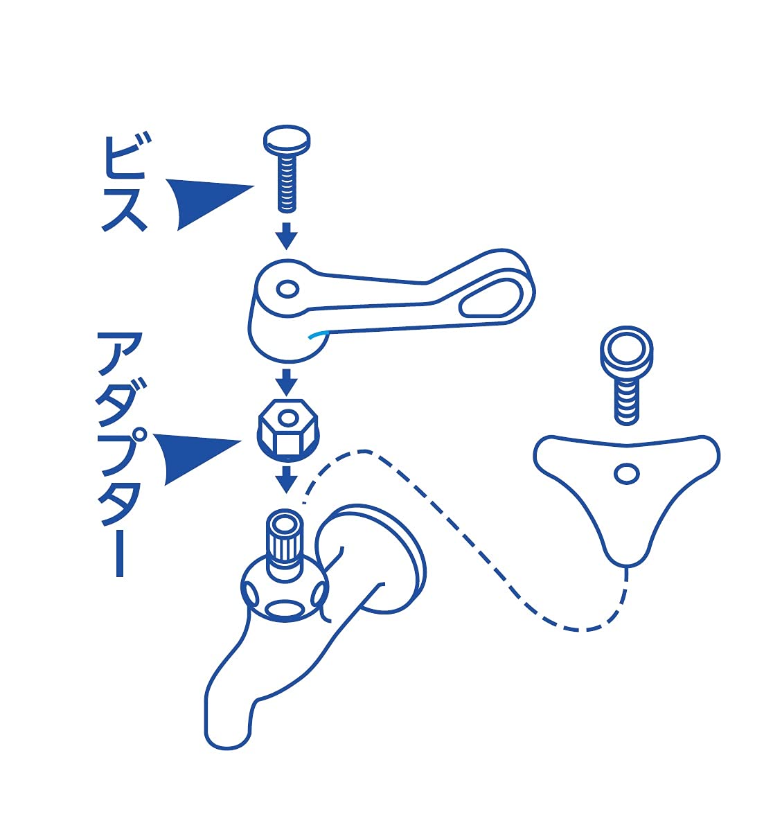 SANEI �����ץ��� ���פʶ�°�� SANEI��С��ϥ�ɥ��佤�� �ӥ�1���դ� TOTO������ PR3231-1S �������