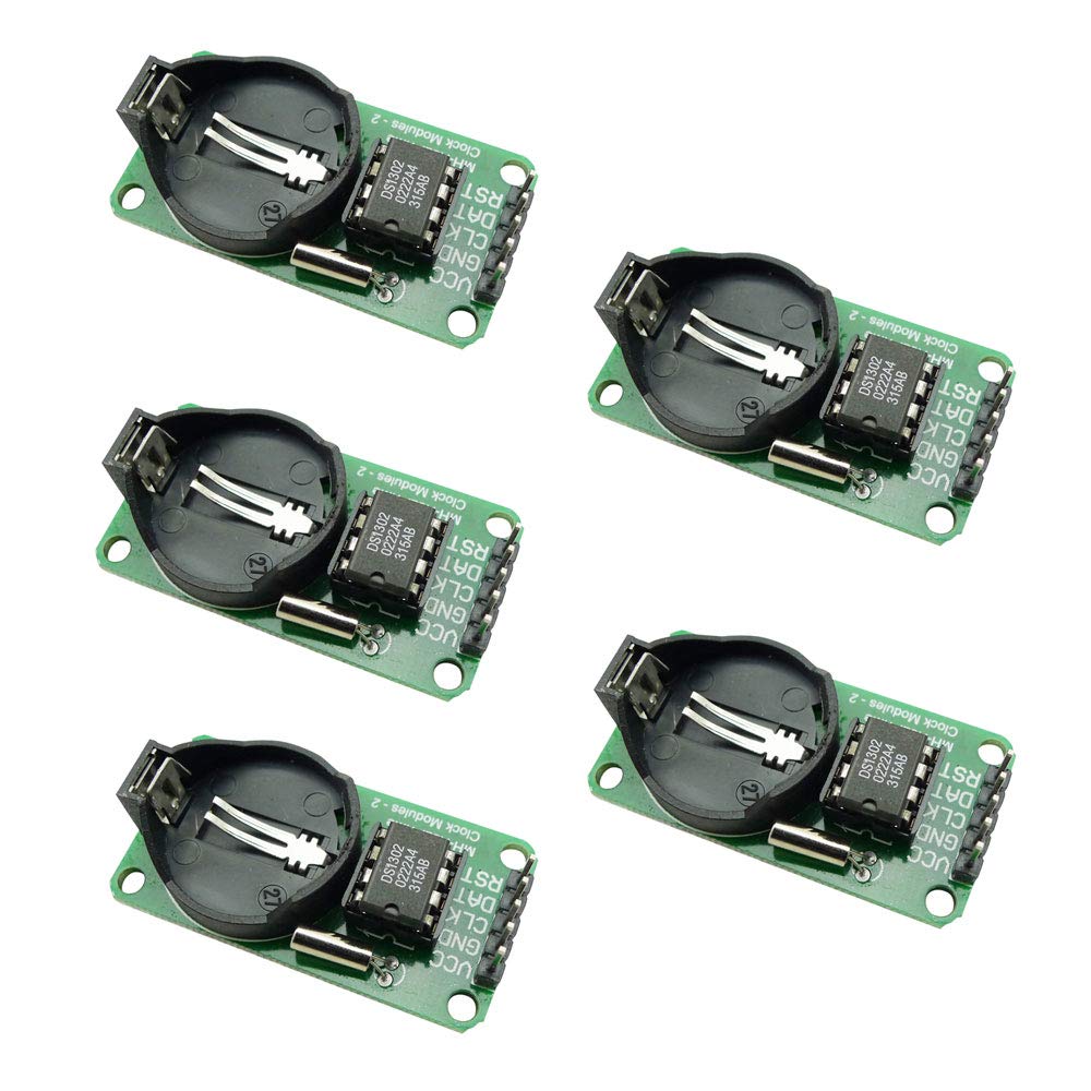 THRSparkleで買える「KKHMF 5個 DS1302 RTC リアル タイム クロック モジュール Arduino AVR、ARM、PIC SMD用」の画像です。価格は1,538円になります。