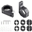 SKTYANTS バイクステー ブラケット スタンド オートバイ 用 (Φ25〜Φ54mm) パイプ 挟み込み ステンレス ブラケット ステー 板金 金具 LE...
