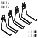 Namioka 壁掛けフック 物置 工具 棚受けフック壁掛け l字 グランドフック ガレージ 収納 倉庫 金具 ツール フック スノーボード 自転車 ランドセル ベルト レンチラック ホース収納フック コンクリート 石膏ボード 鉄板吊り 波板取付フック 壁 付け フック ネジ 有孔ボー