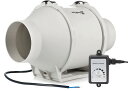 RA: Hon&Guan ダクトファン 100mm インバータダクトファン 【インボイス制度登録店】 省エネ 塗装ブース用換気扇 110V〜240V 無段階調速...
