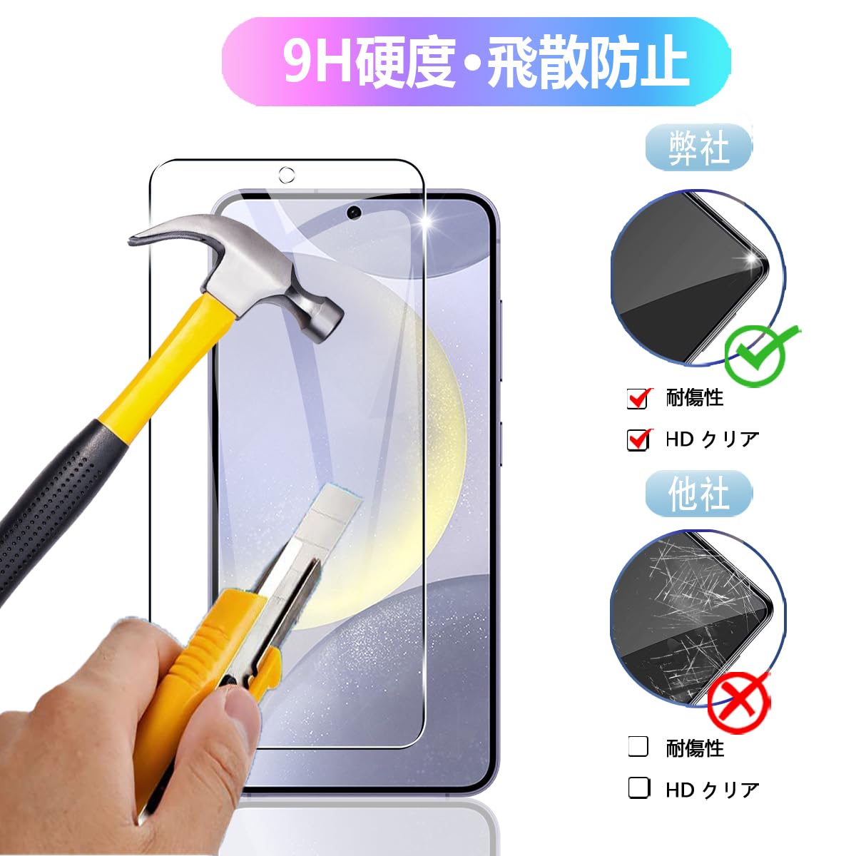 RA: ��2+2�祻�åȡ��б� Galaxy S24 ���饹�ե���� 2�� + Galaxy S24 5G SC-51E SCG25 ��󥺥ե���� 2��ڥ��������դ� ������å�����б����б� ����饯����S24 �������饹 �ե���� ����饯����S24 5G �� �ݸ�ե���� ������ ���С� �������Ǻర�˻��� ɽ�̹�