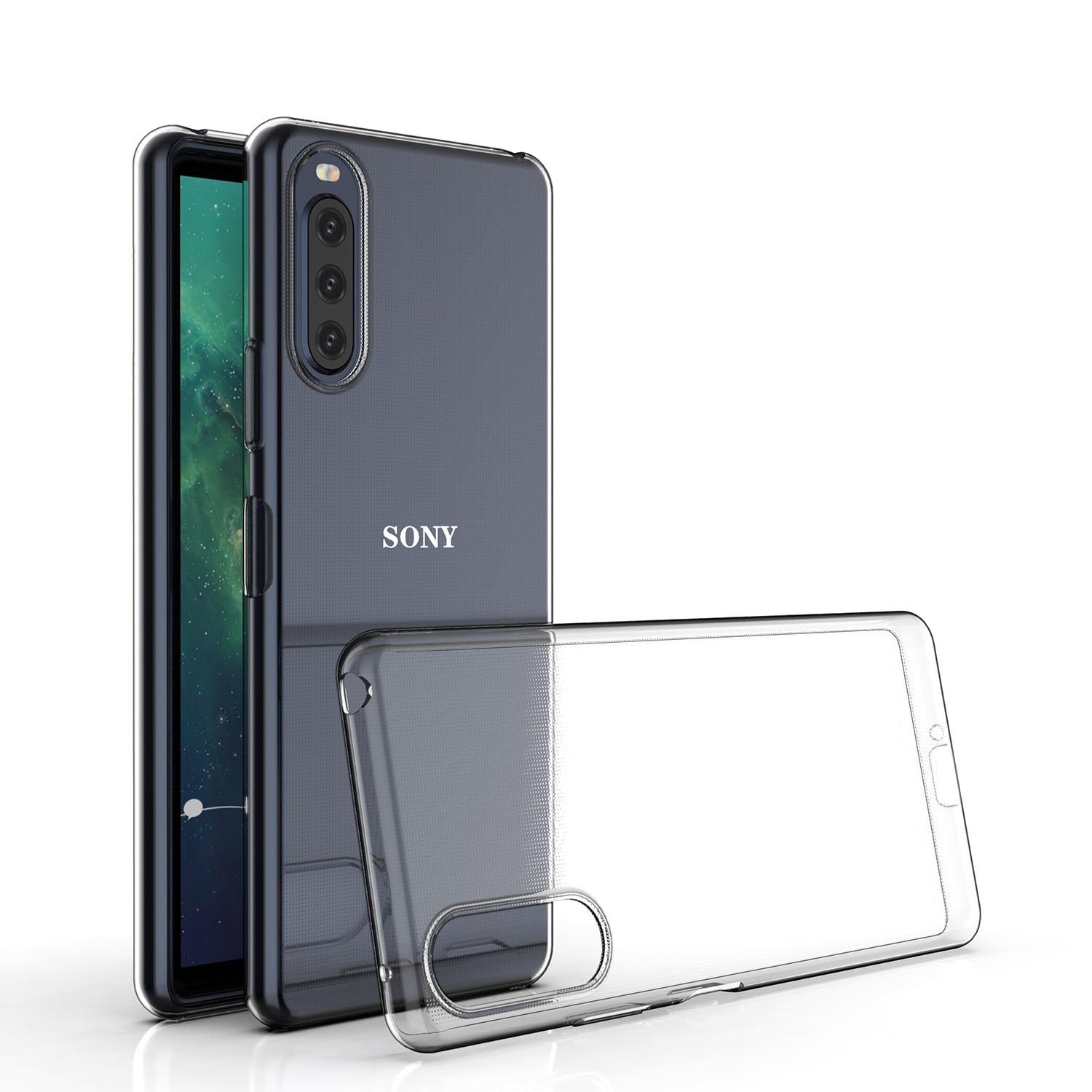 乐天商城 - Xperia 10 II SO-41A SOV43 専用クリア ソフト シリコン TPU 保護ケース超軽量 衝撃防止 落下防止 超薄型 防指紋TPUクリアケース 保護カバー 手触り良い 透明感が長持ち