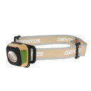 GENTOS(ジェントス) LED ヘッドライト USB充電式(充電池内蔵) 260ルーメン 防水 軽量50g CP-260RAB オータムブラウン アウトドア キャンプ ランニング
