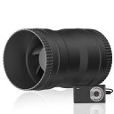 Hon&Guan ダクトファン 75mm 中間取付型【インボイス制度登録店】ダクト用 換気扇 強力 省エネ 静音 塗装ブース用 家焼肉 丸形タイプ 産業用換気扇...
