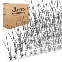 OFFO 鳥よけ 鳩よけは100%ステンレス製でアセンブリ済品です。34.5cm*22個入り(759cm) 耐候性に強い 15年間使う 針が密集する カラスよけ...