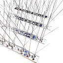 ONESORA 鳥よけ 鳩よけ 100%ステンレス製 バードピン 【総長:3m】 鳥よけピンシート とげとげ 有刺鉄線 カラスよけ フン害対策 鳥害対策 耐久性...