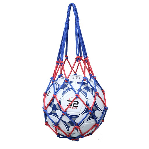ALLVD 収納 サッカー/バレーボール/バスケットボール用 簡易ボールバッグ 網袋 持ち運び 保管用 (赤と青) ALLVD 収納 サッカー/バレーボール/バスケットボール用 簡易ボールバッグ 網袋 持ち運び 保管用 (赤と青)