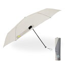 小川(Ogawa) レディース雨傘 折りたたみ傘 軽量 超はっ水 手開き式 55cm 144g ゼロアンド ベージュ ナノはっ水 カーボン骨 入れやすい収納ケー...