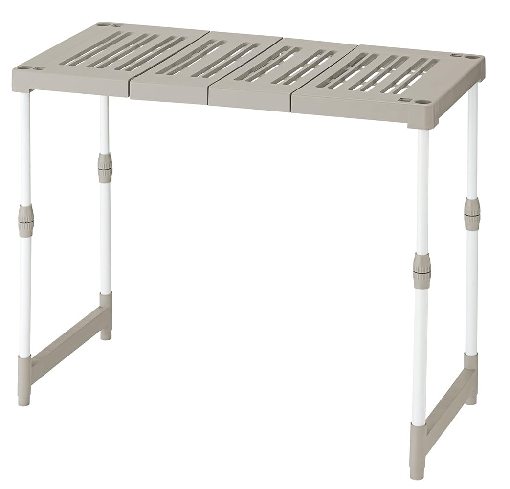 天馬(Tenma) クローゼットや押入れのデッドスペースを有効活用できる収納棚 伸びるん棚 幅・高さの調整..