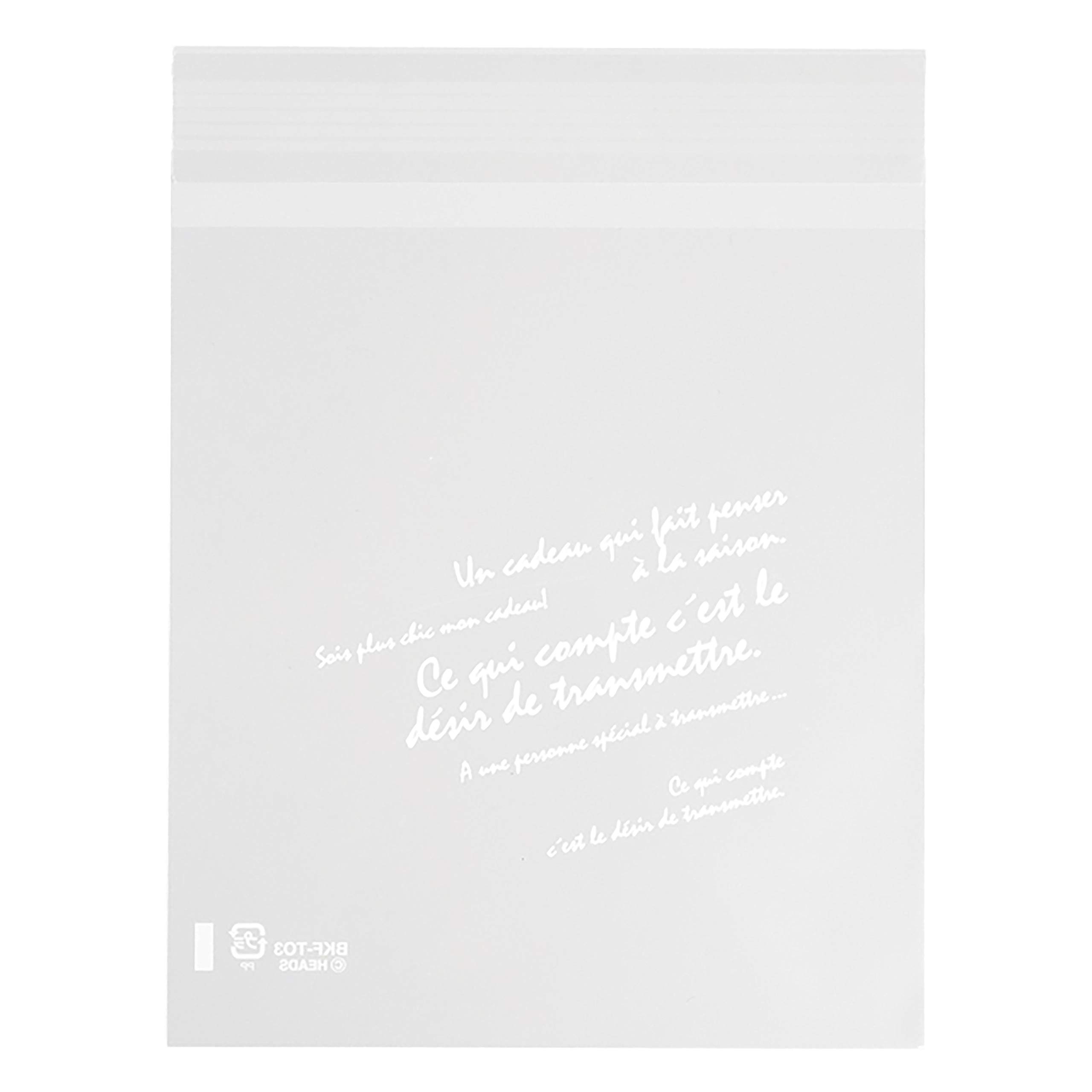 �����б��� BKF�ơ�����OPP�Хå����ꥢ-3(100��) BKF-TO3