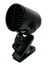 エマーソン(Emerson) 車内用扇風機 ターボファン DC12V クリップ式 ハイパワーモーター採用 大風量 可変式風量調節 可変角度調整 省エネ 車内の空気を循環させて冷暖房効率アップ ルーバー付き EM-347
