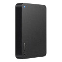 東芝(TOSHIBA) Canvio 4TB USB3.2(Gen1)対応 ポータブルHDD PC/TV対応 バッファローサポート 国内メーカー 故障予測 外付け Mac ブラック HD-TPA4U3-B/N(2)