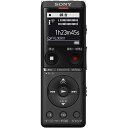 ソニー ICレコーダー usb 4GB 薄型・軽量/Sマイク・システム / 最大22時間連続使用 クリアボイス機能搭載 ブラック ICD-UX570F B(2)