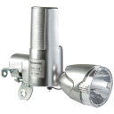 パナソニック(Panasonic) LED発電ランプ ワイドLED 自転車 チタン W45×D125×H102mm NSKL134-T
