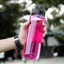 TSQIBU ボトル 水筒 大容量 600ml 800ml 1000ml 1500ml 2000ml 超軽量 漏れ防止 携帯便利 耐熱100度熱湯対応 アウトドア スポーツ ウォーターボトル キャンプ ハイキング 登山用 キャリーハンドル付き 大人 子ども 男女兼用 使いやすさ 片手で開けられる (1000ml,Purple(3)