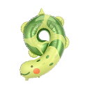 Vthoviwa 40インチ バルーンアルミ9 ヘリウム風船 数字バルーン9動物 0123456789,10-19,20-29,30,40,50,60,70,8...