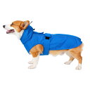 MAMORE 犬 レインコート 犬カッパ ペット雨具 防水 ジャケット 防雪 防風 通気 着脱簡単 リード穴 梅雨対策 雪 反射 調節可 小型 中型 大型犬用 ...