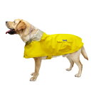 MAMORE 犬 レインコート 犬 カッパ 小型犬 中型犬 大型犬 ペット雨具 犬ジャケット 軽量 犬コート梅雨対策 防水 防風 散歩用 着脱簡単 反射テープ付(イエローXL)