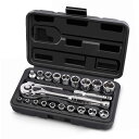 AWANFI ラチェットレンチ ソケットレンチセット(差込角9.5mm&6.35mm)自動車工具セット ガレージツールセット カーメンテナンス バイク 車整備 ...