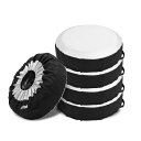 Atutomo タイヤカバー タイヤ 袋 軽自動車 タイヤカバー suv 車 タイヤ保管 タイヤ収納 タイヤトート 高耐久性 防紫外線 防水 防塵 劣化防止 持...