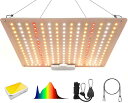 GREENSINDOOR LED植物育成ライト 600W相当 UV/IR 植物ライト 太陽のような光 植物 led 225LEDランプ 日照不足解消 室内栽培ラ...