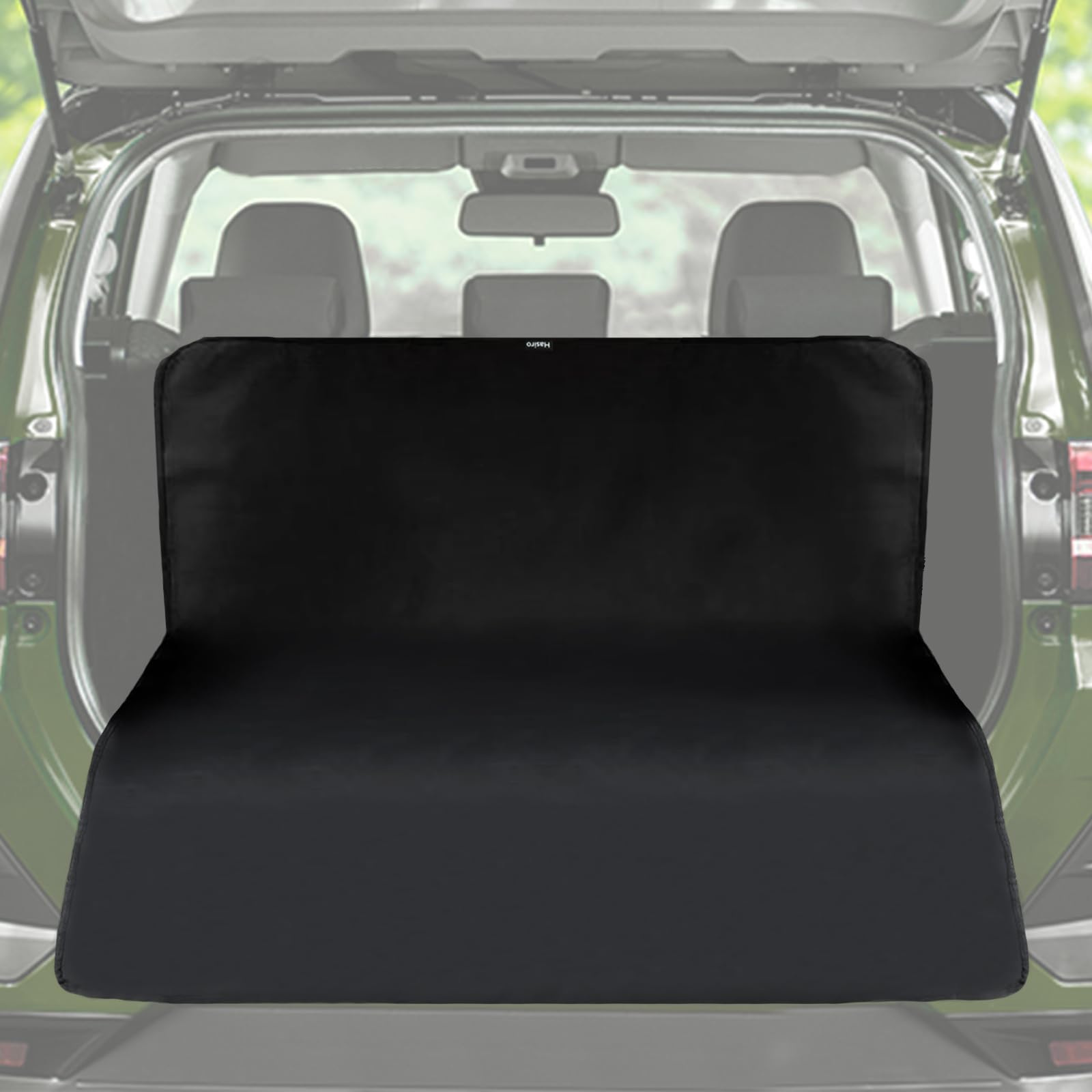 Hasiro トランクマット 車 汎用 ゲッジマット 撥水 汚れ防止 自動車 トランク マット 防キズ 防汚 トランクマット 滑り止め 簡単設置 ラゲッジルームシート 軽自動車用 ラゲッジマット トランクマット ブラック M