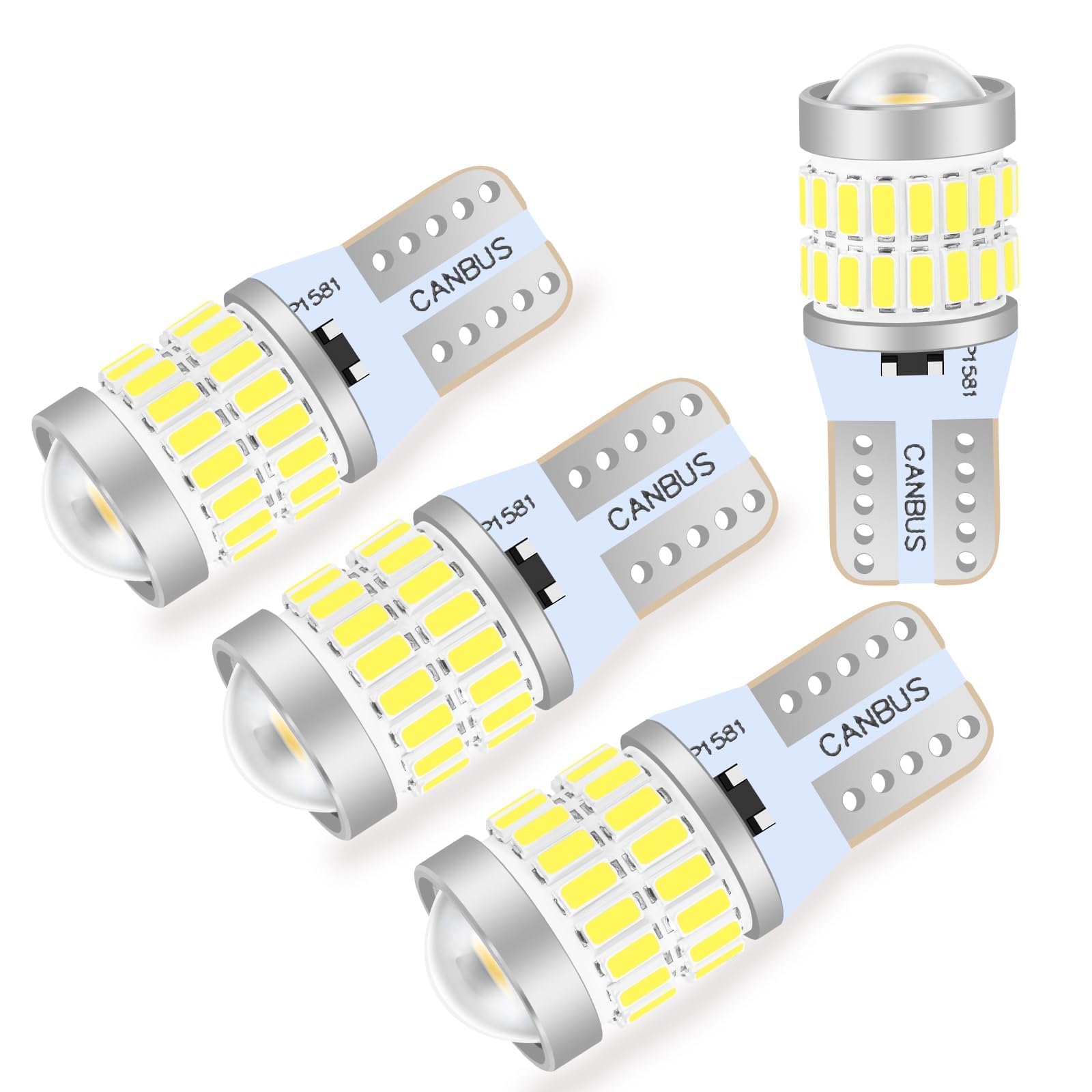 LTONXEN 2024ǿ T10 LED ۥ磻 Ķ ݥ 󥺽 ̵ W5W LEDХ 37ĤLE...