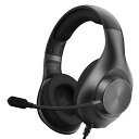 YOTMS 【】ゲーミングヘッドセット 有線 40mmドライバー イヤホン PS5ヘッドセット ps4 ヘッドセット スマホ/PC/Switch/Xboxワン対...