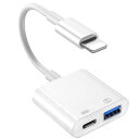 yangoo USB変換アダプタ lPhone/Pad用 2in1 OTGカメラアダプタ 急速充電 USB3.0高速伝送 USBカメラアダプタ Iightnni...