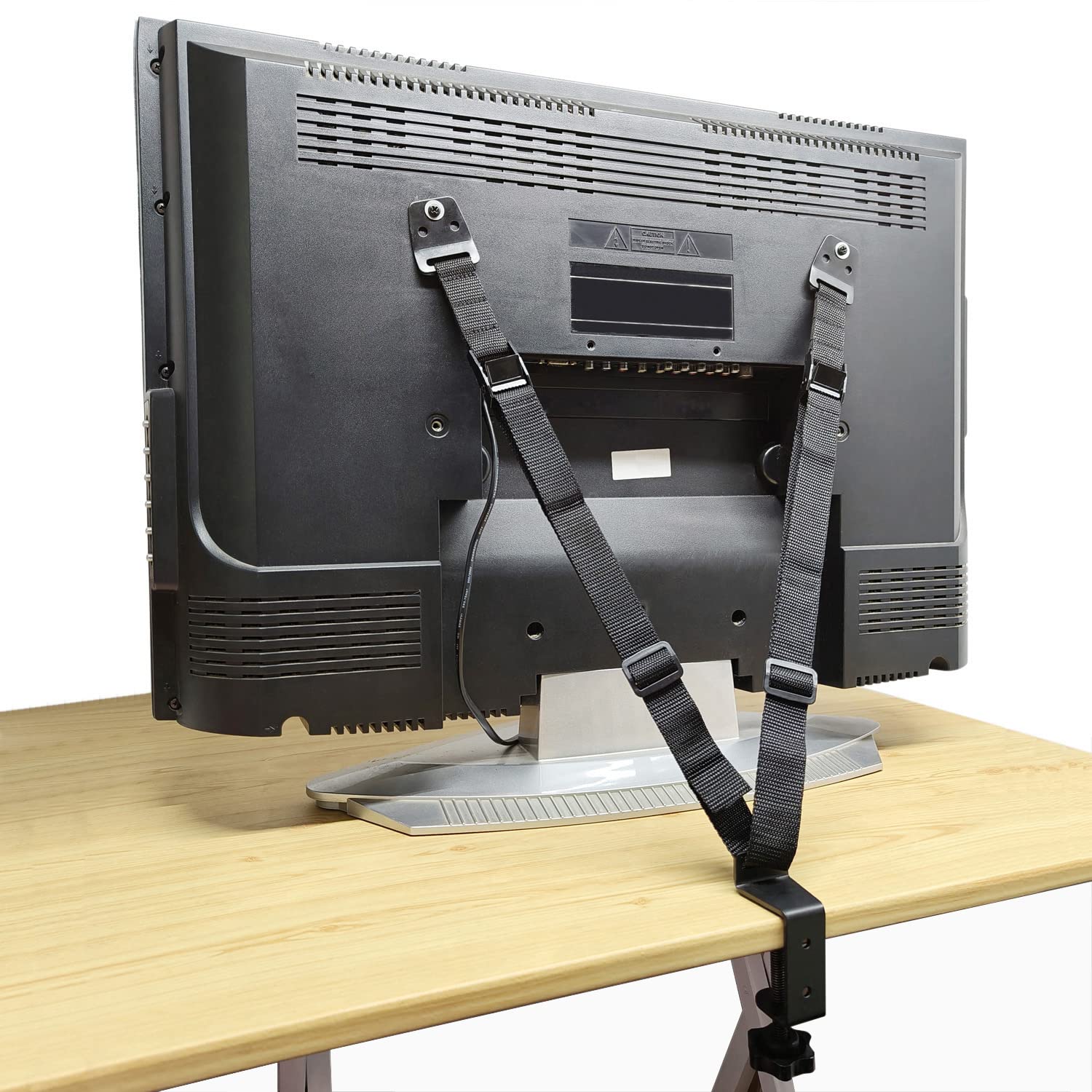 QBeau テレビ 転倒防止ベルト 耐震ベルト TV 家具 てんとう防止 固定 地震対策グッズ 防災グッズ 穴あけ不要 日本語説明書付き