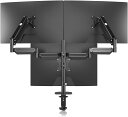 モニターアーム PC モニター アーム 液晶ディスプレイ アーム ガススプリング式 ガス圧式 17〜32インチ対応 液タブ用 web会議対策 取り付け超簡単 最大耐荷重10kg(MD8)(3)