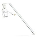 ASSEUI LED バーライト USB キッチン 蛍光灯 棚下ライト 高輝度 直管形 電球色 昼白色 昼光色 三段階 調色 35CM チューブライト USB 5V 給電 3Mテープ /磁石が搭載され いかなる金属に貼り付けることが可能(3)