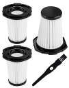 IC-H50-B フィルター IC-H50 HEPAフィルター IC-H50-HA ハンディクリーナー IC-H50-CW 掃除機 互換部品 充電式ハンディクリーナー パーツ 水洗い可能 3個入り(2)